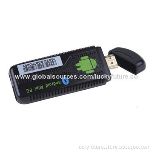 Android 4.2 RK3066 Dual Core Mini PC with 1GB RAM,8GB ROM,Wi-Fi,BT,HDMI,TF,USB2.0,Micro USB,Black